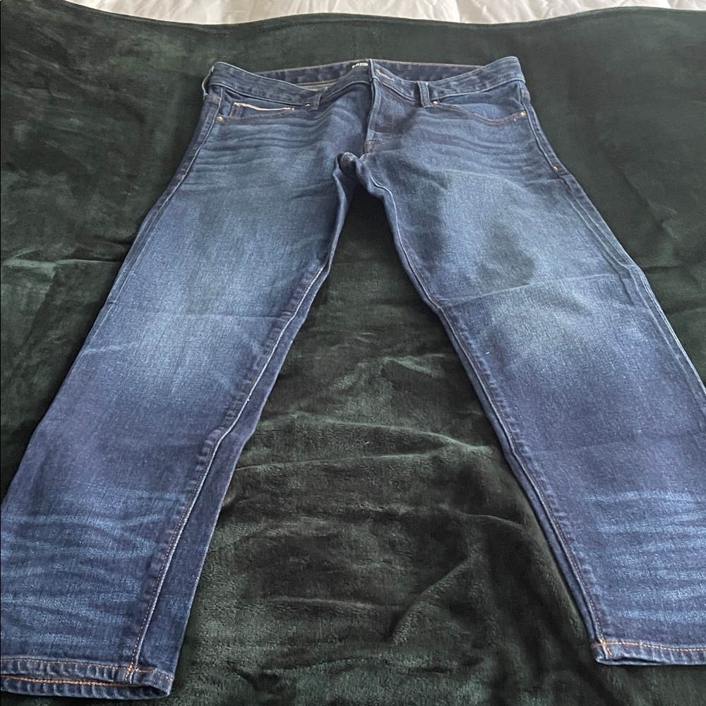 Express Men's Slim Jeans in Indigo Blue